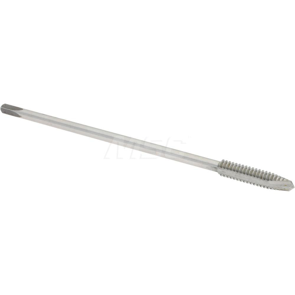Reiff & Nestor 38341 Extension Tap 10-24, 2 Flutes, H3, Bright/Uncoated, High Speed Steel, Spiral Point