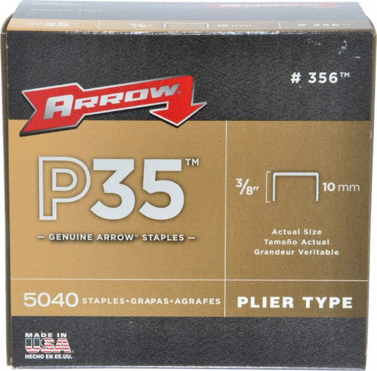 Arrow 356 Crown Staple 3/8" Leg Length