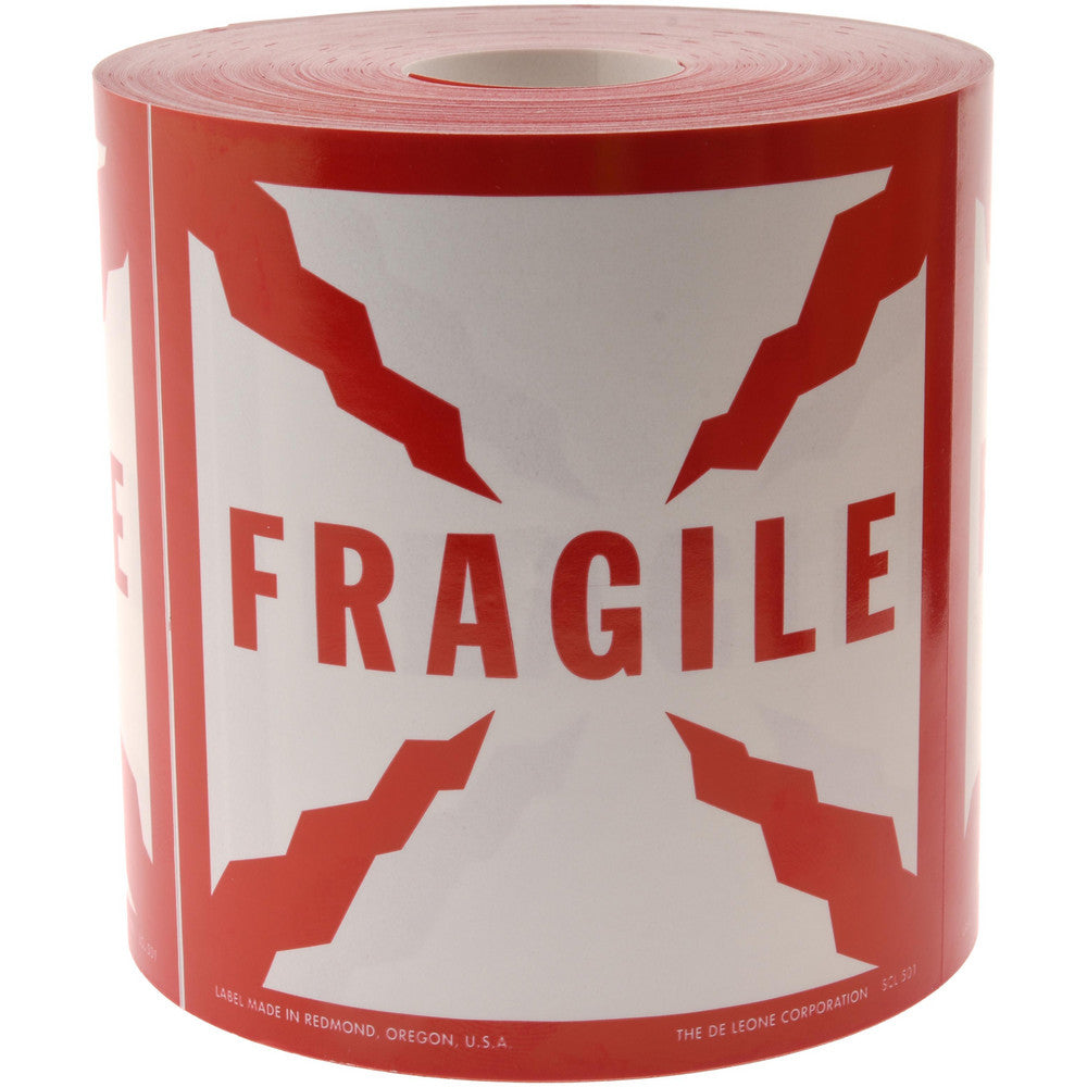 DE LEONE CORPORATION SCL501 Fragile Shipping Label