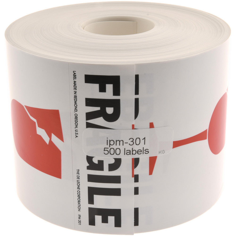 DE LEONE CORPORATION IPM 301 Fragile Shipping Label