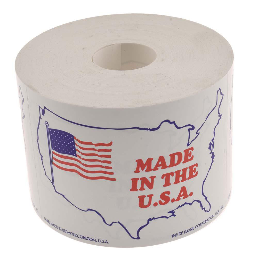 DE LEONE CORPORATION USA503 Made in the U.S.A. Shipping Label