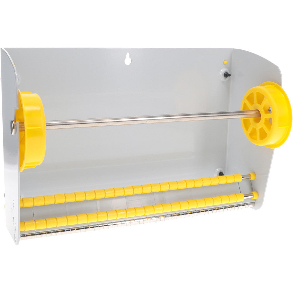 Value Collection LDM 1250 Packing Slip Pouch & Shipping Label Dispensers Style Label Dispenser  Mount Type Desk Wall  Tape Width 10 (Inch) Description For Rolls up to 10" W  Material Metal