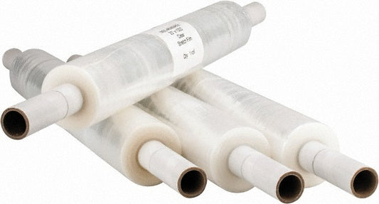 Stretch Associates MSC2080HNDYWRAP 20" x 1,000' 80 Gauge Clear Hand Held Stretch & Pallet Wrap with Extended Core