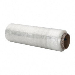 Stretch Associates X-789-15 Pack of (4) 1500' Rolls, 15" x 1,500', 44 Gauge Clear Hand Held Stretch & Pallet Wrap for Use with Dispenser