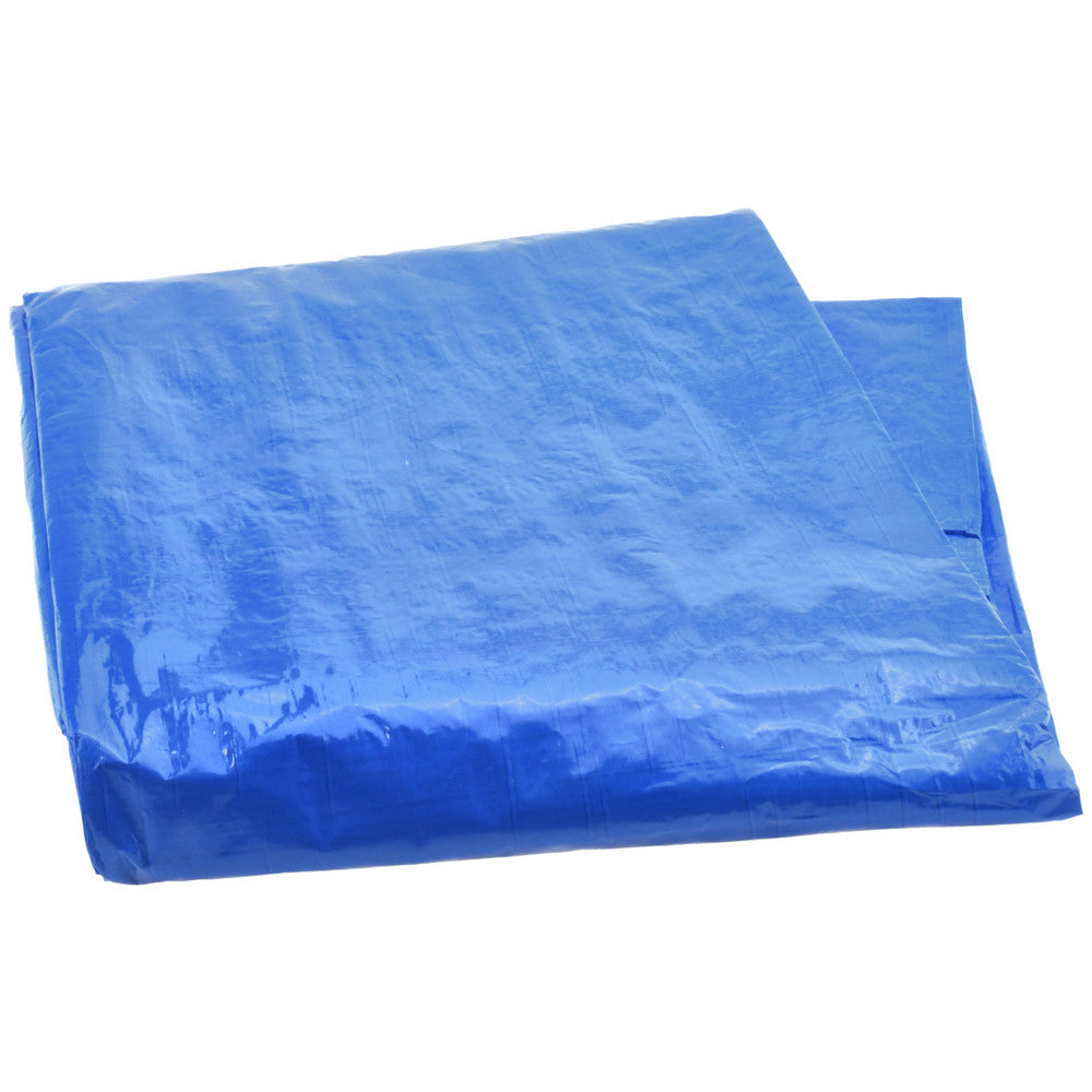 Value Collection KSMSCBB1216 Tarp/Dust Cover Blue, Rectangle, Polyethylene, 16' Long x 12' Wide
