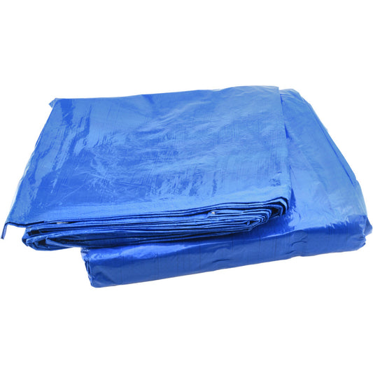 Value Collection KSMSCBB2030 Tarp/Dust Cover Blue, Rectangle, Polyethylene, 30' Long x 20' Wide