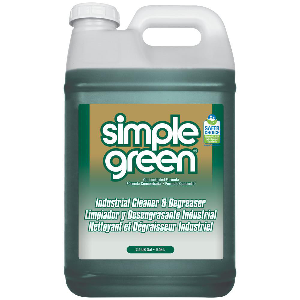 Simple Green 2710000213225 Industrial Cleaner & Degreaser, 2.5 gal Bottle