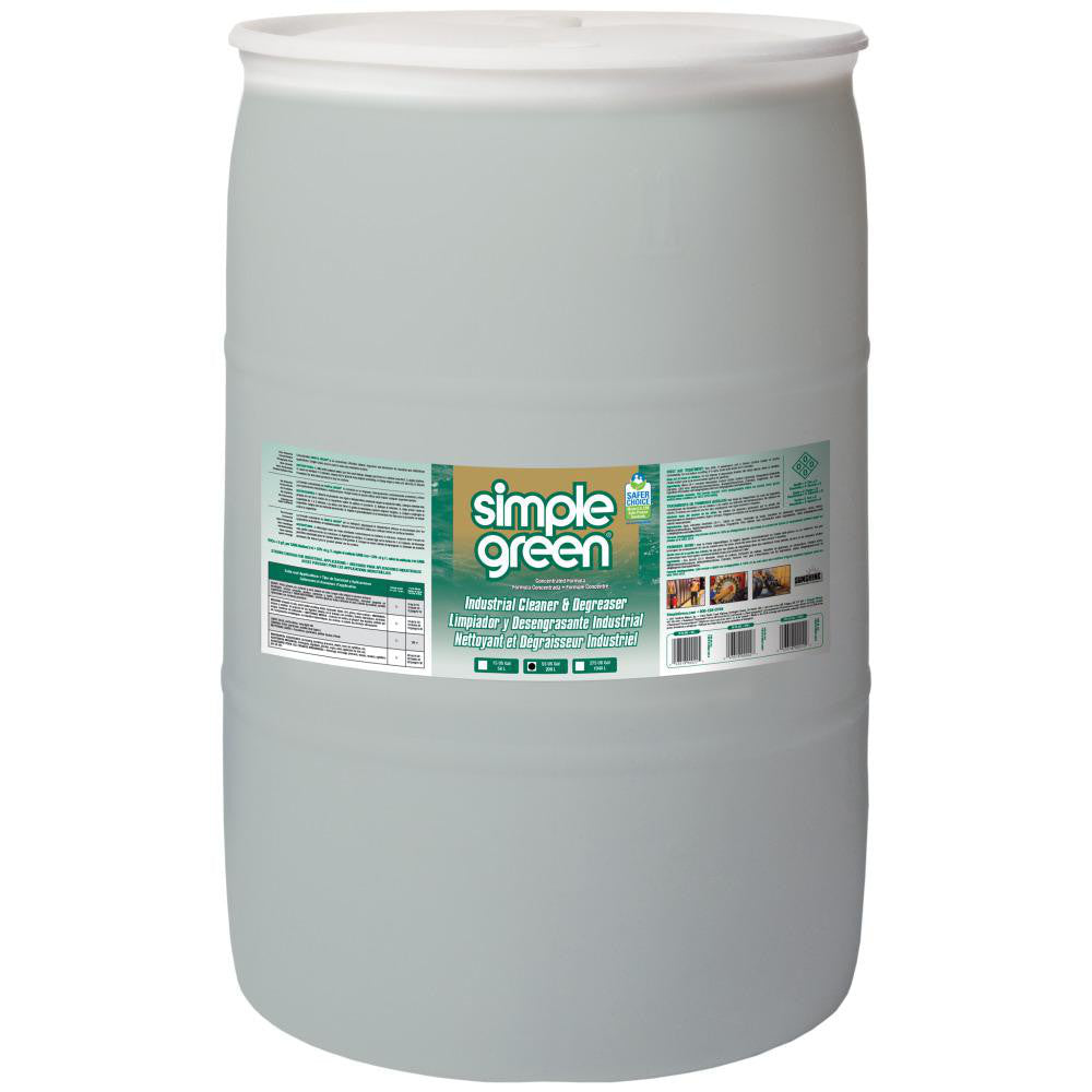 Simple Green 2700000113008 Industrial Cleaner & Degreaser, 55 gal Drum