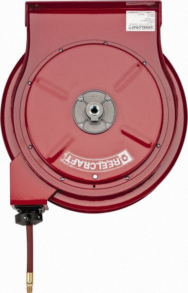 Reelcraft 5650 OLP Hose Reel with Hose 3/8" ID Hose x 50', Spring Retractable