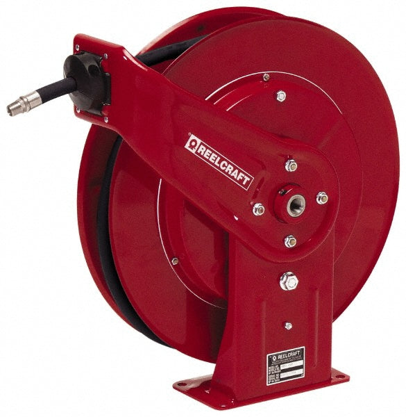 Reelcraft 7850 OMP Hose Reel with Hose 1/2" ID Hose x 50', Spring Retractable