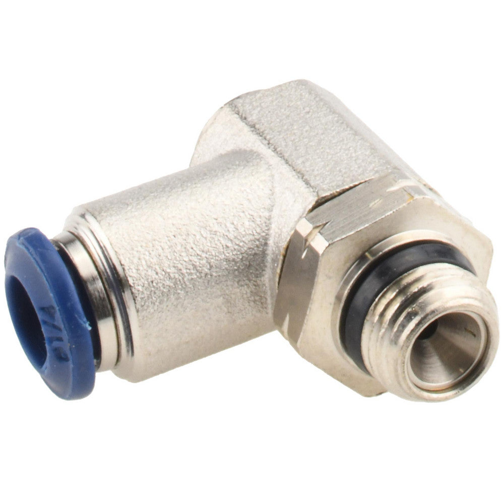 Pro-Source 2556214866PRO Air Flow Control Valve Bi-Directional Screw Adjusted Flow Control, 1/8" Tube OD
