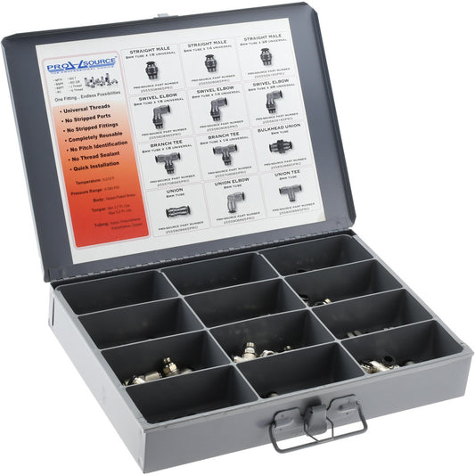 Pro-Source 2569608860PRO 60 Piece, Push to Connect Fitting Kit