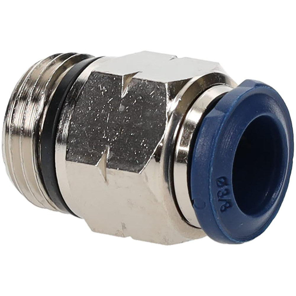 Pro-Source 2555538365PRO Push-to-Connect Tube x Universal Thread Fitting Straight & Male, 3/8 Thread, Universal, 3/8" OD