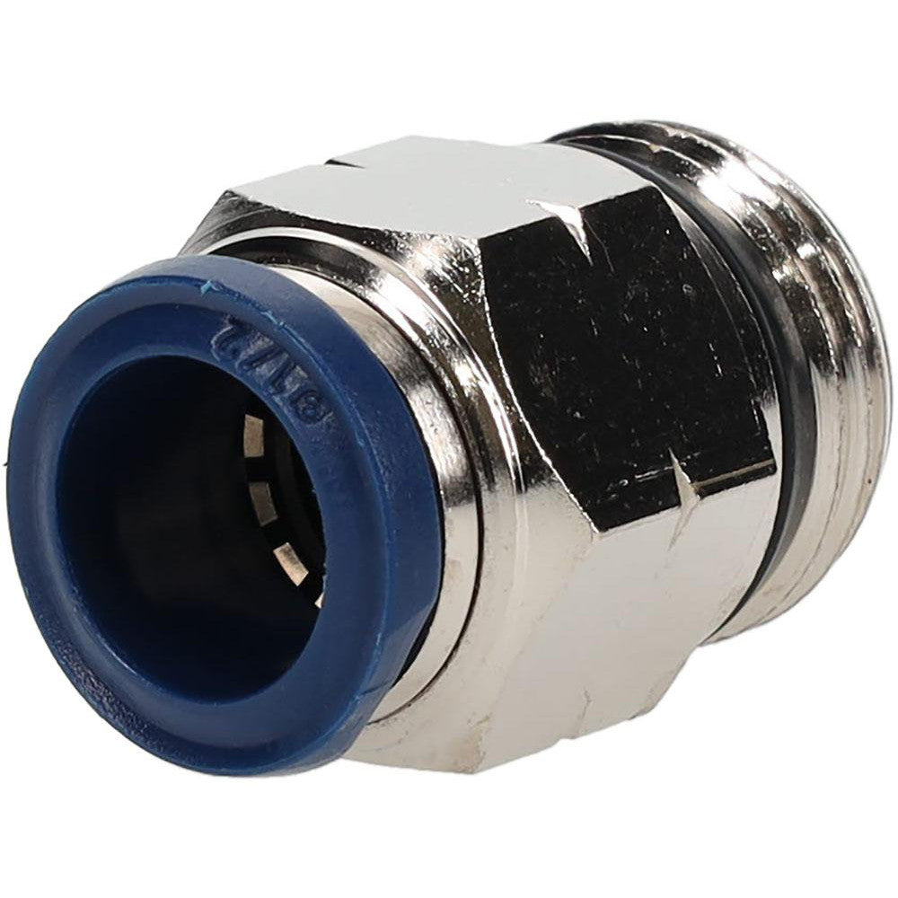 Pro-Source 2555512163PRO Push-to-Connect Tube x Universal Thread Fitting Straight & Male, 1/2 Thread, Universal, 1/2" OD
