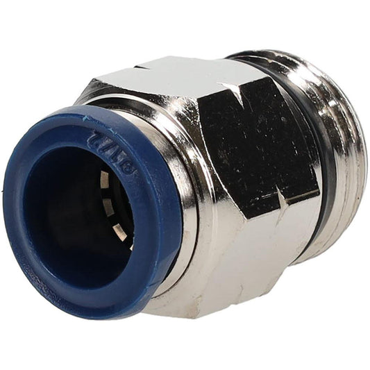 Pro-Source 2555512163PRO Push-to-Connect Tube x Universal Thread Fitting Straight & Male, 1/2 Thread, Universal, 1/2" OD