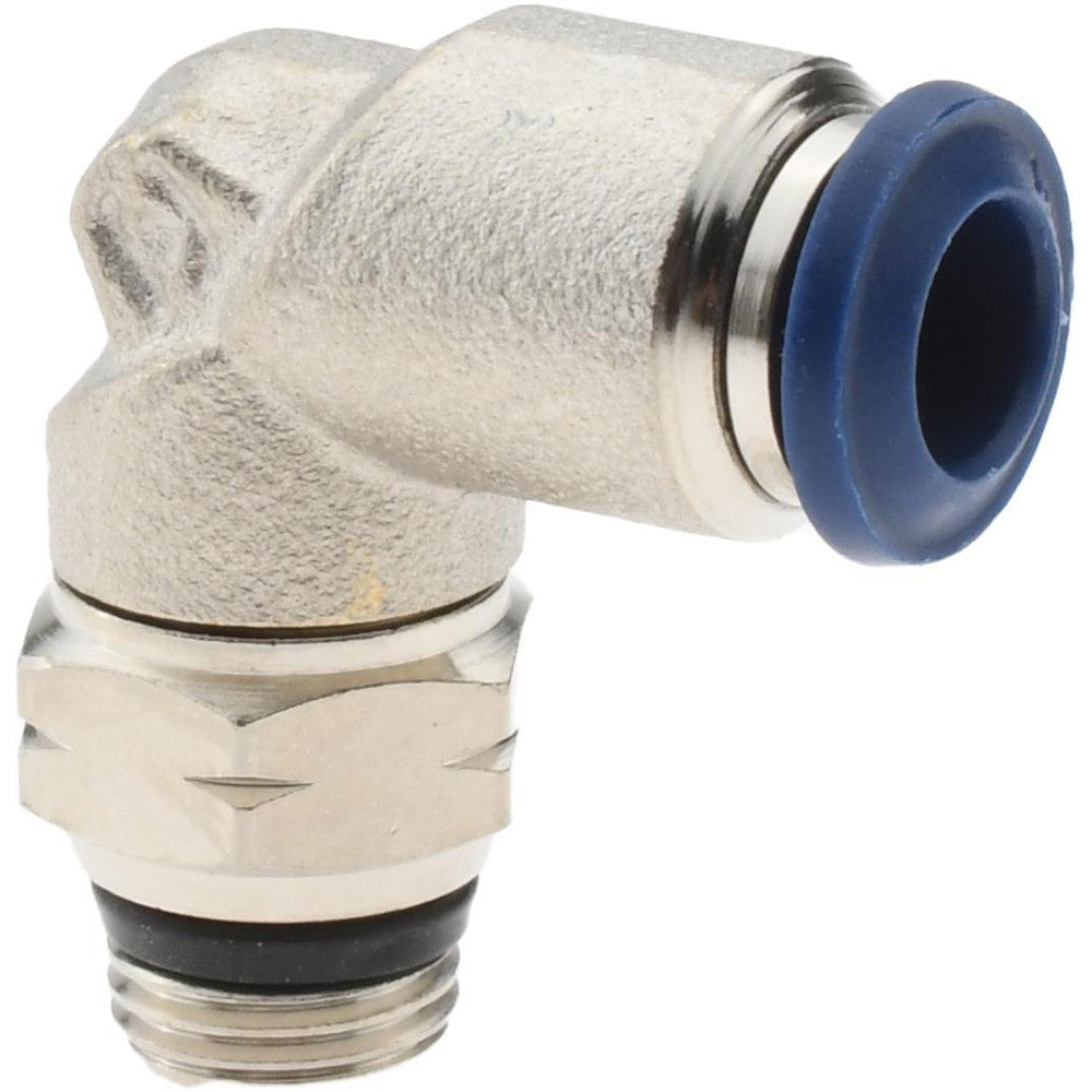 Pro-Source 2555614865PRO Push-to-Connect Tube x Universal Thread Fitting Swivel Elbow, 1/8 Thread, Universal, 1/4" OD