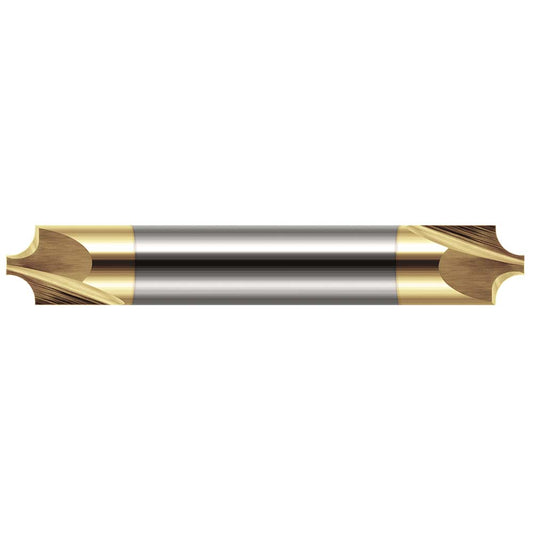 Harvey Tool 46020-C1 Corner Rounding End Mill 0.50 mm Radius, 1/8" Dia, 2 Flutes, Solid Carbide