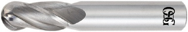 OSG 404-1094-BN11 Ball End Mill 7/64" Dia, 3/8" LOC, 4 Flute, Solid Carbide