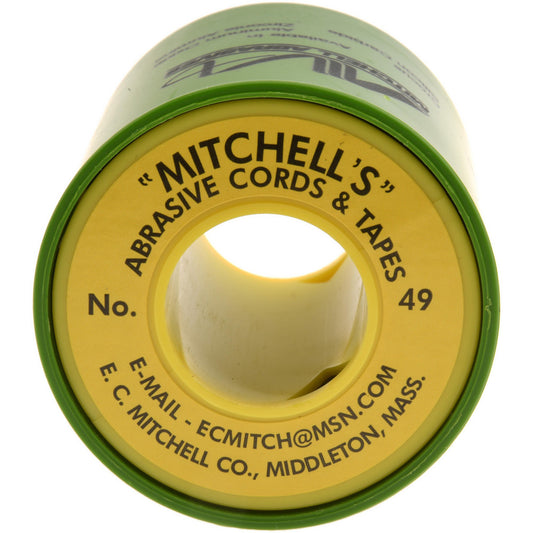 E.C. MITCHELL CO. 49 0.08" Wide, 120 Grit Aluminum Oxide Abrasive Cord