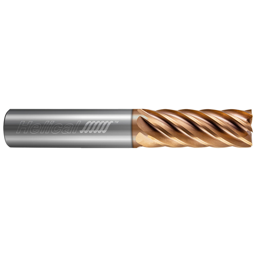 Helical Solutions 87104 Square End Mill 3/4" Dia, 1-1/4" LOC, 7 Flute, Solid Carbide
