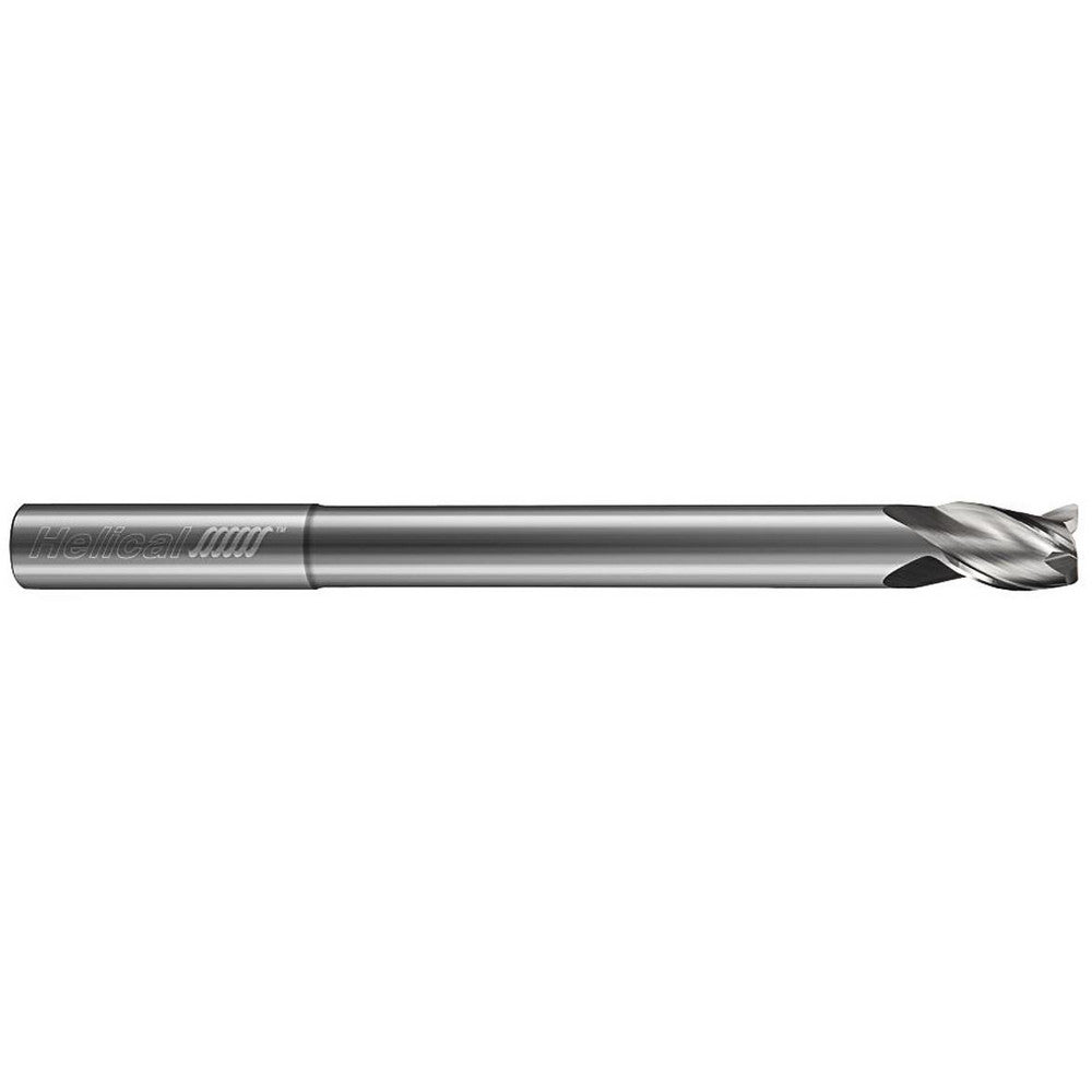 Helical Solutions 86716 Corner Radius End Mill 1/2" Dia, 5/8" LOC, 0.0300" Radius, 3 Flute, Solid Carbide