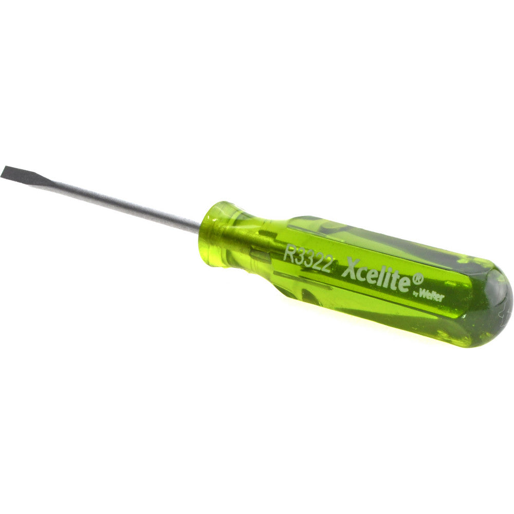 Xcelite R3322N Slotted Screwdriver 0.09" Width, 2" OAL