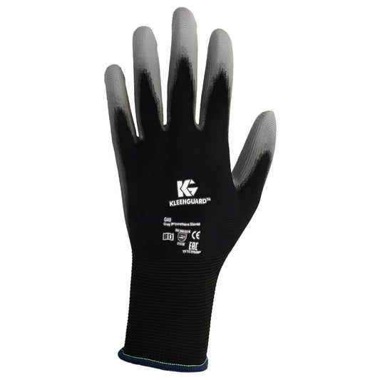 KleenGuard 38728 General Purpose Work Gloves Large, Polyurethane Coated, Nylon