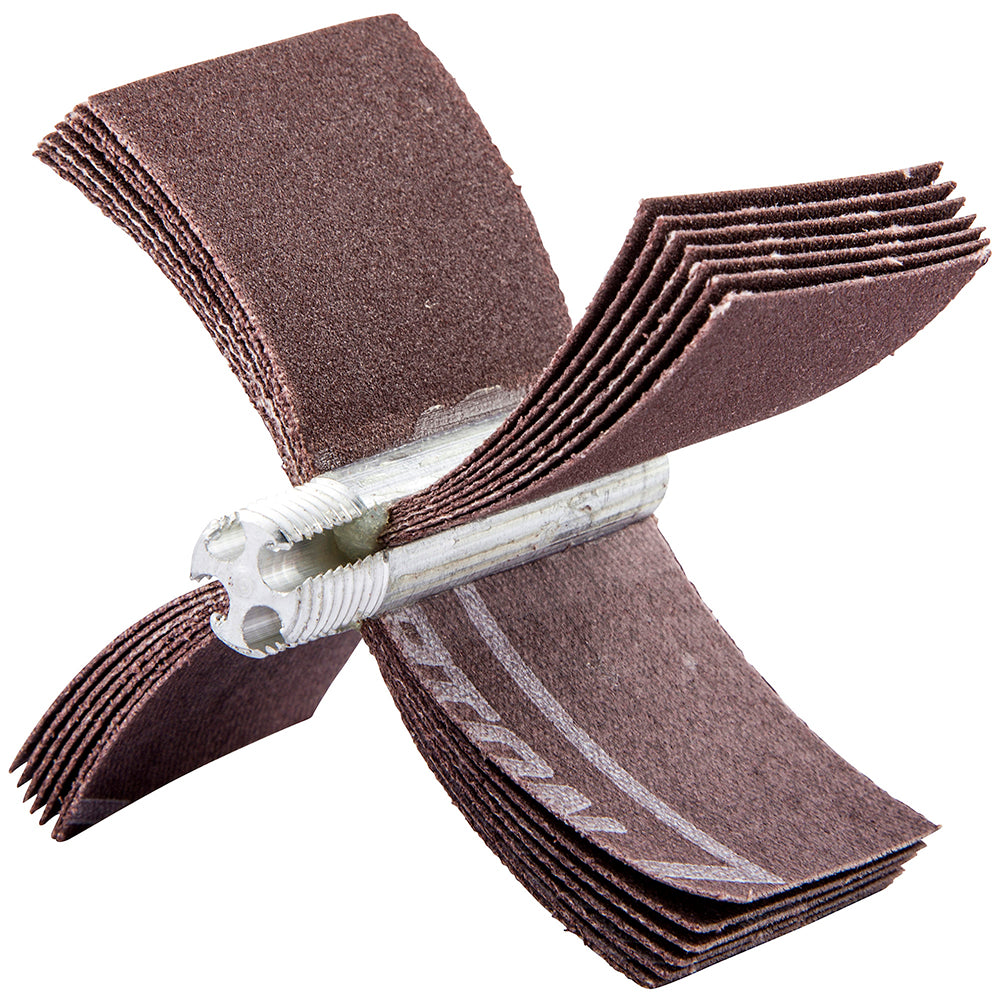 Merit Abrasives 08834154109 60 Grit, Coated, Aluminum Oxide Bore Polisher