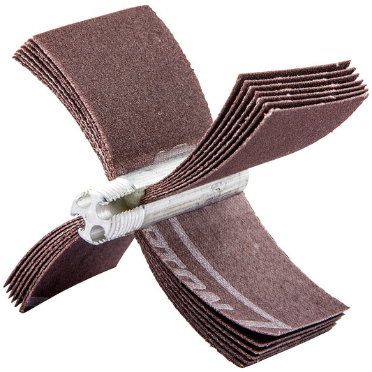 Merit Abrasives 08834154109 60 Grit, Coated, Aluminum Oxide Bore Polisher