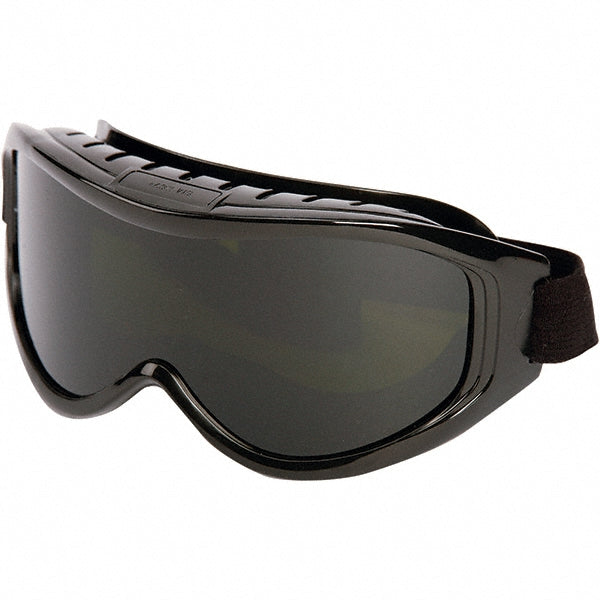 Sellstrom S80210 Safety Goggles IR Filter, Uncoated, Green Polycarbonate Lenses