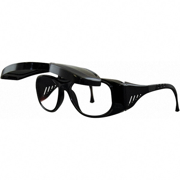 Sellstrom S72905 Safety Glasses Scratch-Resistant, Polycarbonate, Green Lenses, Full-Framed