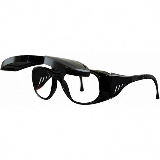Sellstrom S72905 Safety Glasses Scratch-Resistant, Polycarbonate, Green Lenses, Full-Framed