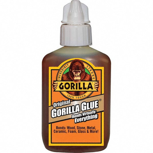 Gorilla Glue 5000201 All Purpose Glue 2 oz Bottle, Brown