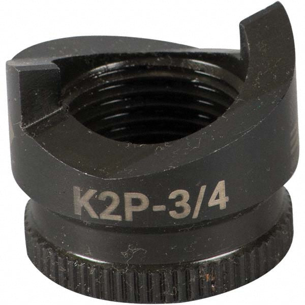 Greenlee K2P-3/4 Punch Dies, Centers & Parts Component Type Punch  Product Shape Round  Compatible Conduit Size 0.75in  Punch Hole Diameter 1.1200in  Punch Hole Diameter (Decimal Inch) 1.1200in  