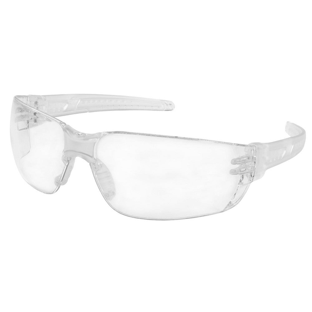 MCR Safety HK210PF Safety Glasses Anti-Fog, Polycarbonate, Clear Lenses, Frameless