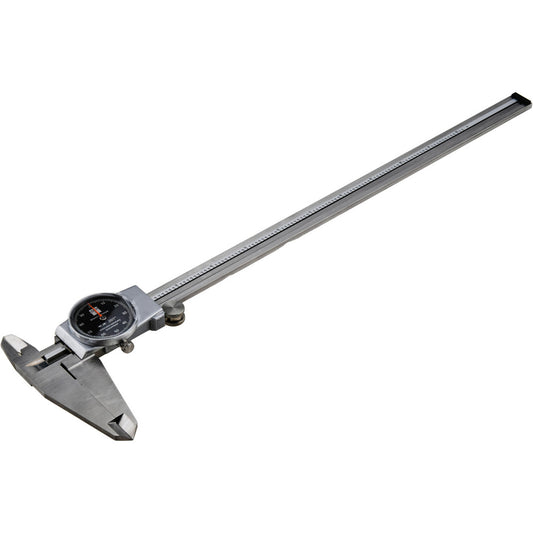 TESA Brown & Sharpe 599-579-12-5-1 Dial Caliper 12'' Range, 0.001'' Graduation, 0.1'' per Revolution