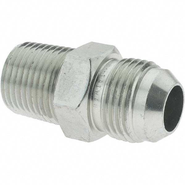 Parker 10 FTX-S Steel Flared Tube 5/8" OD, 1/2-14 Thread, 37 deg Flared Angle
