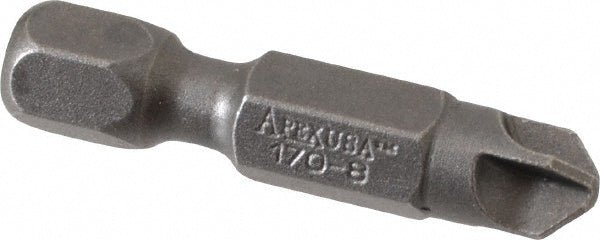 Apex 170-8 Power Screwdriver Bit #8 Phillips, #8 Torq-Set Speciality Point Size, 1/4" Hex Drive