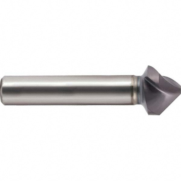 Guhring 9055000250000 Countersink 25.0000 mm Head Dia, 90.00 deg Included Angle, 3 Flute, Cobalt Steel, Right Hand Cut