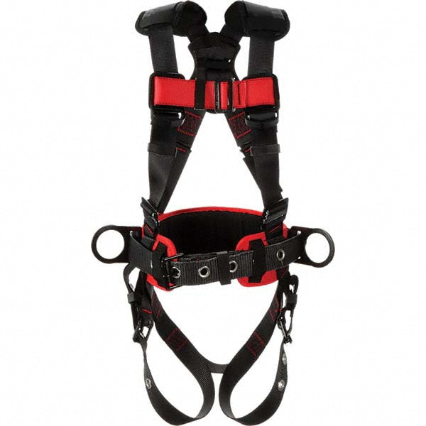 DBI-SALA 7100232017 Fall Protection Harnesses 420 Lb, Construction Style, Size Medium & Large