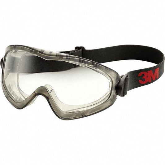 3M 7010302104 Safety Goggles GoggleGear, Clear Lenses, Anti-Fog, ANSI Z87.1-2015
