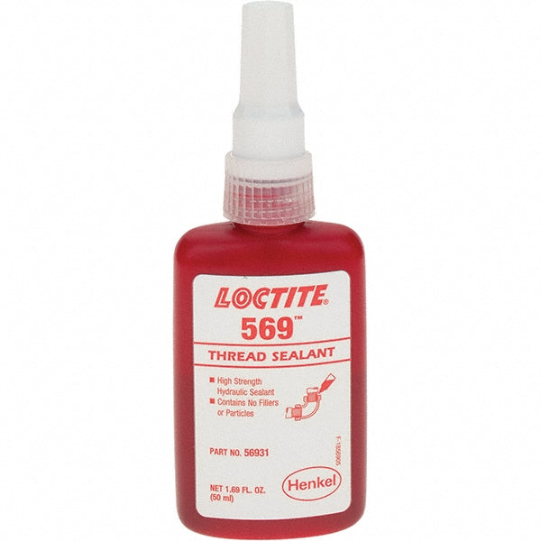 Loctite 135492 Threadlocker Red, 50 mL, Bottle
