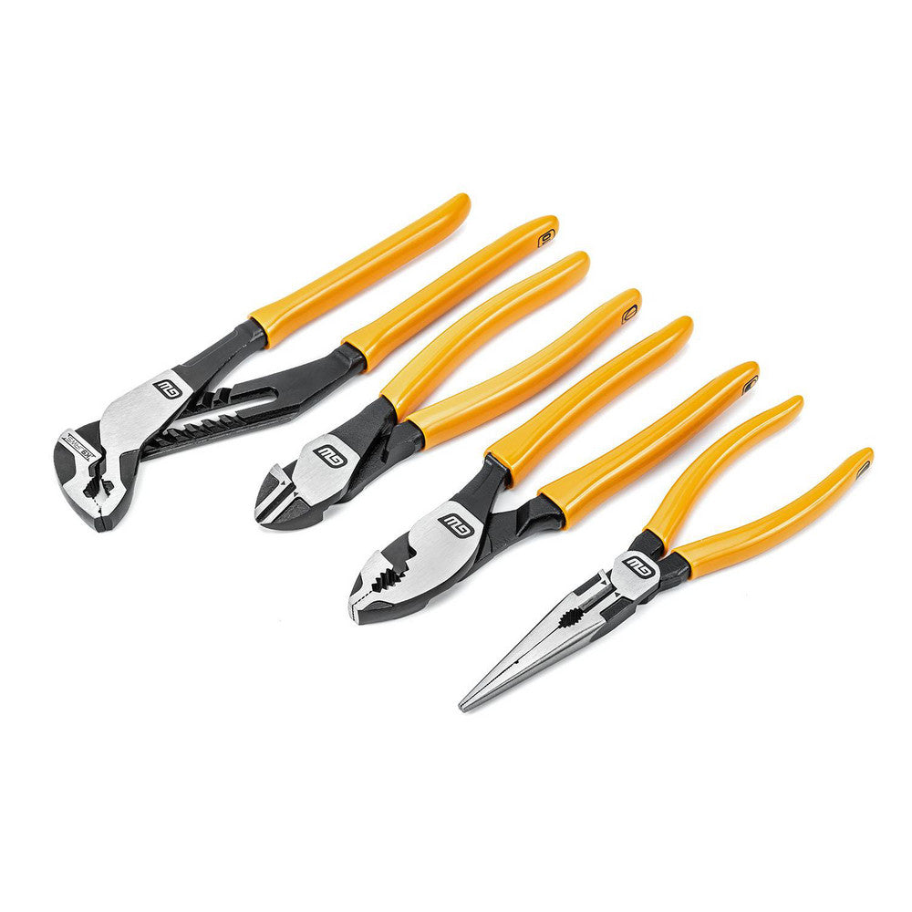 GEARWRENCH 82203-06 Plier Sets Plier Type Included Tongue & Groove  Diagonal Cutting  Long Nose  Slip Joint  Set Type Plier Set  Container Type Carded  Overall Length 10.7  Insulated No  Tether Style Not Tether Capable