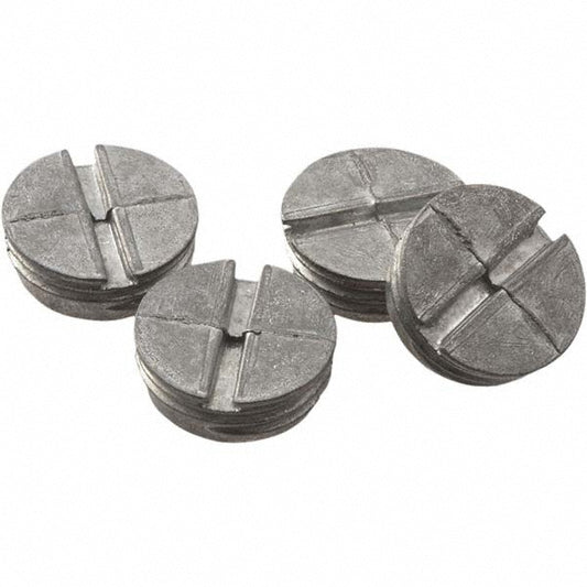 Hubbell-Raco 5269-0 Electrical Enclosure Closure Plug Zinc, Use with Adapter, Boxes & Electrical Outlets