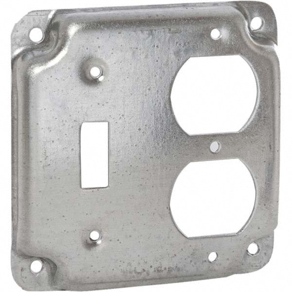 Hubbell-Raco 906C Electrical Box Cover Steel