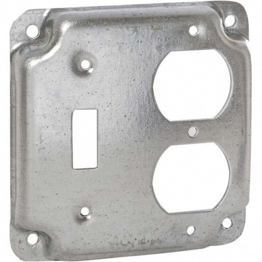 Hubbell-Raco 906C Electrical Box Cover Steel