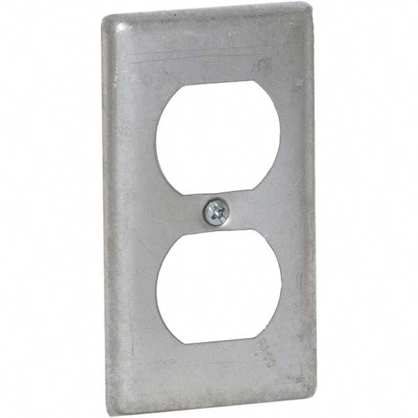 Hubbell-Raco 864 Electrical Box Cover Steel