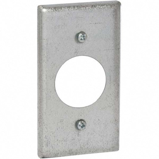 Hubbell-Raco 863 Electrical Box Cover Steel