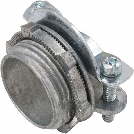 Hubbell-Raco 2863 Conduit Connector For UF Cable, Die Cast Zinc, 3/4" Trade Size