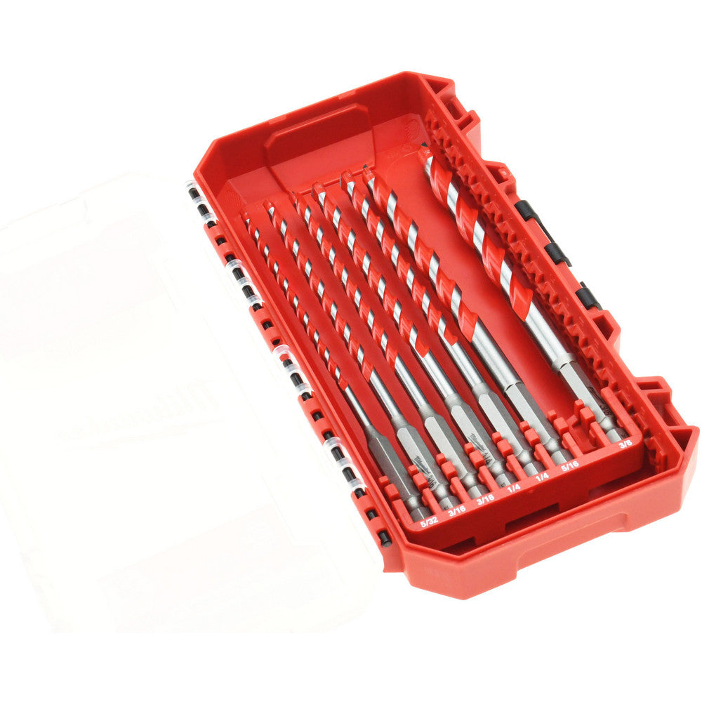 Milwaukee Tool 48-20-9052 Drill Bit Set Hammer Drill Bits, 0.1562" Drill Bit Sizes135 &deg, Solid Carbide